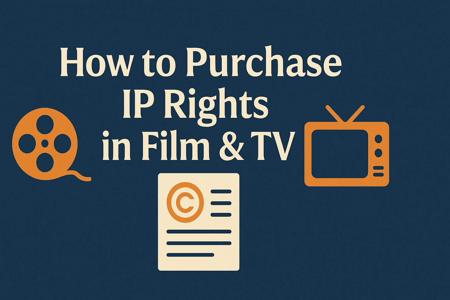 How to Purchase IP Rights in Film & TV (Without Getting Burned)